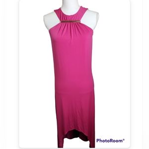 Michal Michael Kors High-Low Halter Top Dress XS